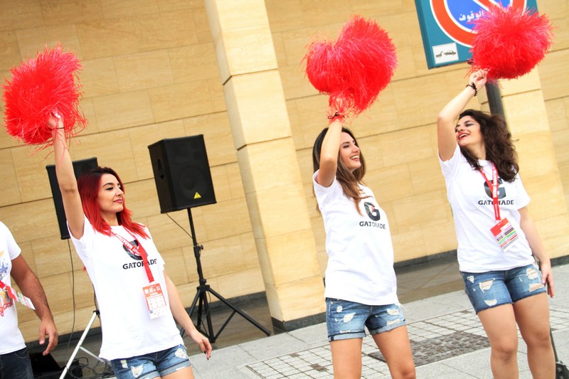 Gatorade at Beirut Marathon 2016